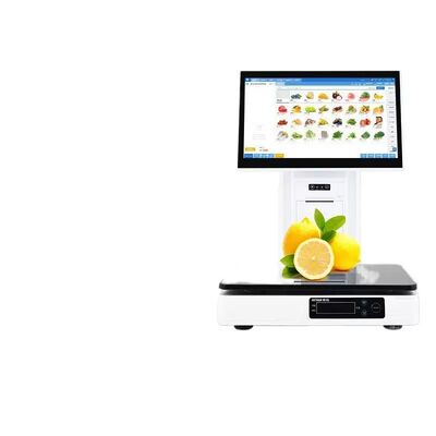 comprare Bilancia POS con 4GB di RAM, registratore di cassa da 15,6 pollici, 15kg online manufacture