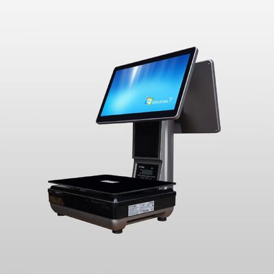 Buy Dual Screen POS System Scale Automatic Weighing Scale Integration With POS online manufacture