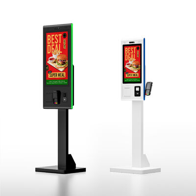 kaufen Face Recognition Self Service Ordering Kiosk 1920*1080 Self Order POS System Schwarz / Weiß online manufacture