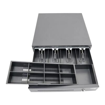 kopen Geldlade met hoge beveiliging, stevige kassalade voor restaurants met meerdere vakken online manufacture
