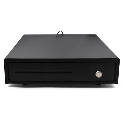 Buy Rust Proof Heavy Duty Cash Box Black White Money Storage Box With Multiple Layers online manufacture