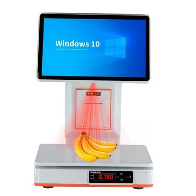 comprar 15.6 pulgadas AI Balanza de pesas Personalizada caja registradora con pesas online manufacture