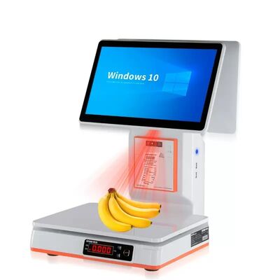 acheter Balance Intelligent de Pesage avec Reconnaissance Visuelle IA Écran Tactile 1366*768 Balance de Pesage 15kg pour Fruits et Légumes Frais Charcuterie online manufacture