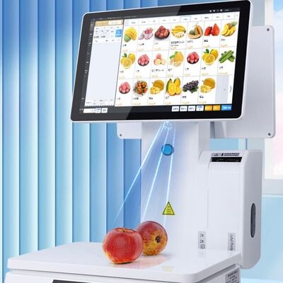 acheter Balance intégrée de paiement automatique Balance de poids de supermarché intelligent 15,6 pouces pour les aliments frais online manufacture