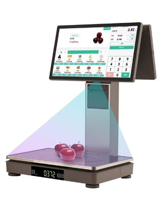 kopen Arbeidsbesparende AI-weegschaal 15,6 inch Supermarktweegschalen Aangepast online manufacture