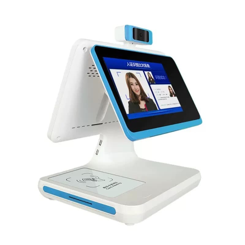 Offline Verifier Machine Intelligent ID Verification Machine 2GB Biometric POS Machine 1366*768 ...