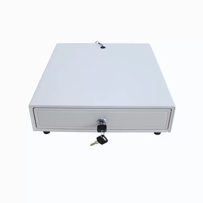 Solid POS Cash Drawer 12V Lockable Cash Box Customized For Commercial Store